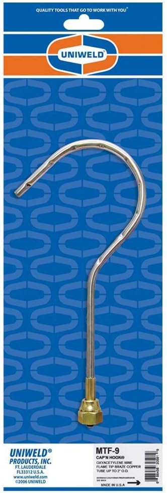 Uniweld Brazing Tip, 9 Flame MTF-9